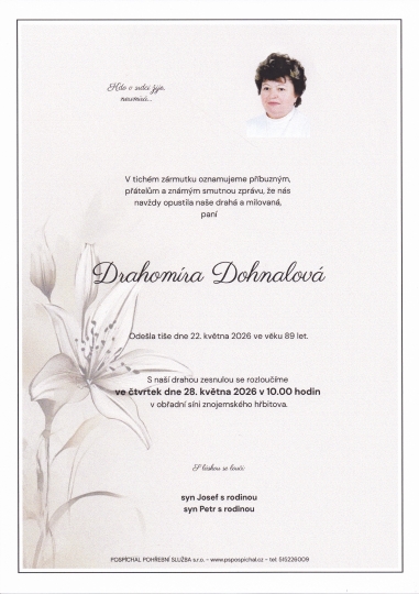 Drahomíra Dohnalová