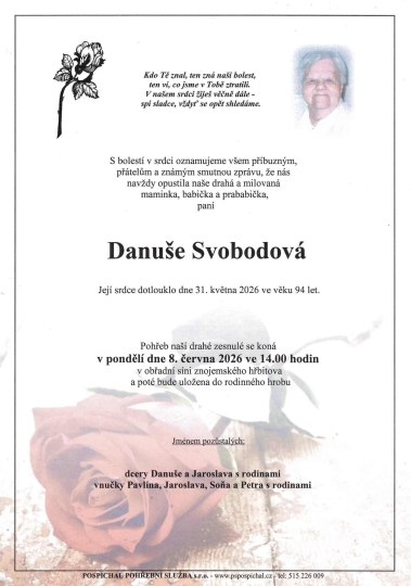 Danuše Svobodová