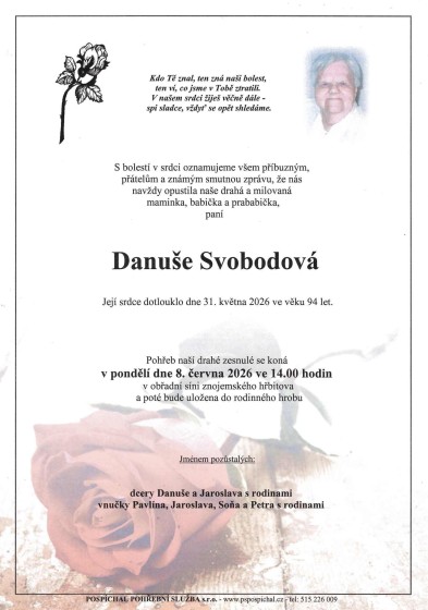 Danuše Svobodová