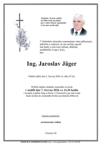 Ing. Jaroslav Jäger