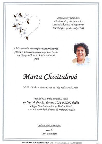 Marta Chvátalová
