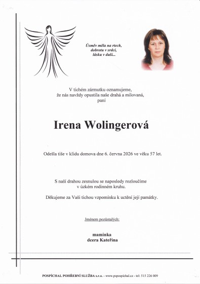 Irena Wolingerová
