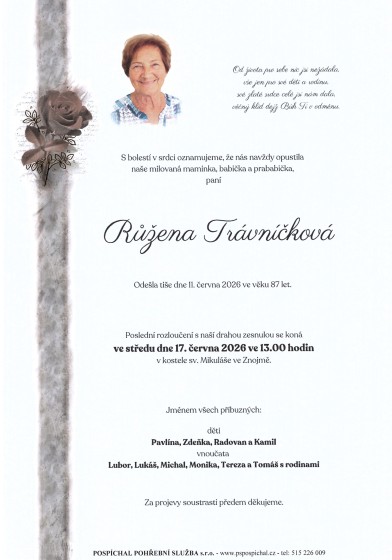 Růžena Trávníčková