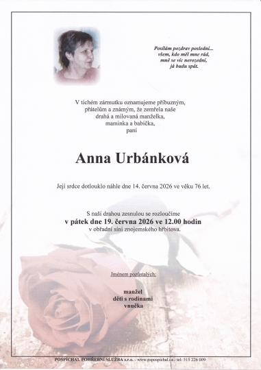 Anna Urbánková