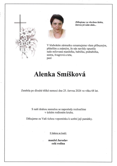 Alenka Smíšková