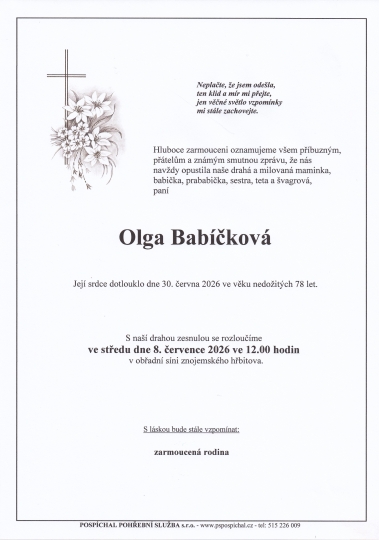 Olga Babíčková