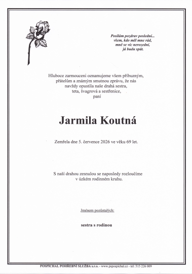 Jarmila Koutná