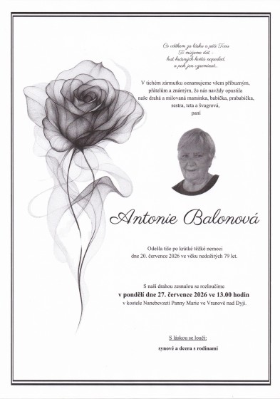 Antonie Balonová