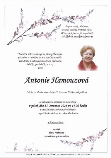 Antonie Hamouzová