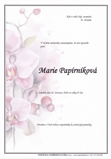 Marie Papírníková