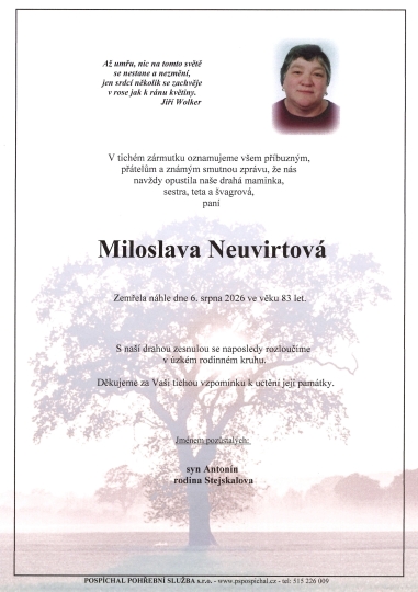 Miloslava Neuvirtová