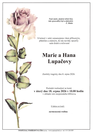 Marie a Hana Lupačovy
