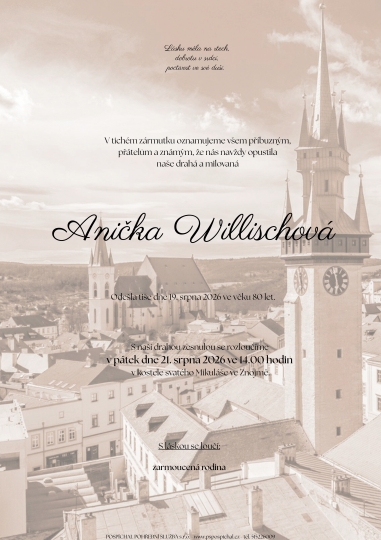 Anička Willischová