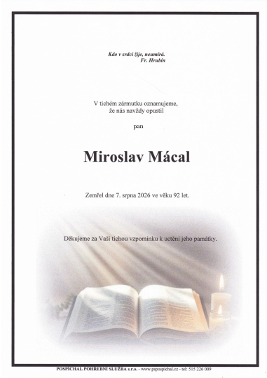 Miroslav Mácal
