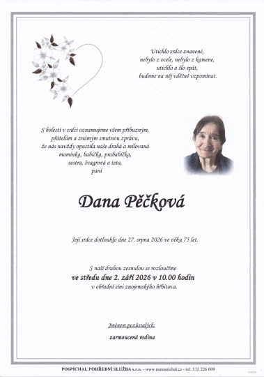 Dana Pěčková