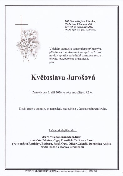 Květoslava Jarošová