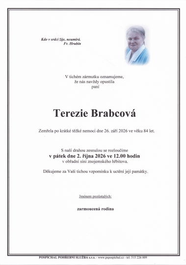 Terezie Brabcová