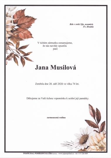 Jana Musilová