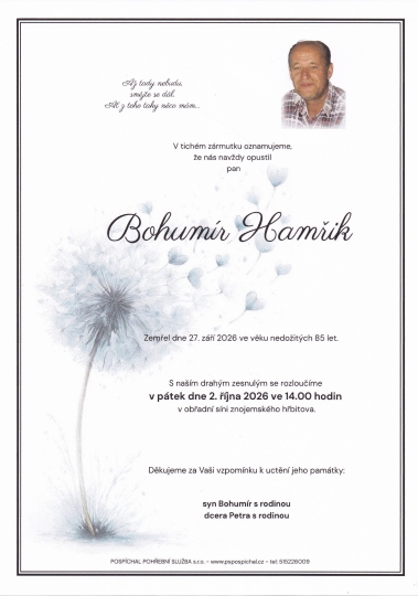 Bohumír Hamřik
