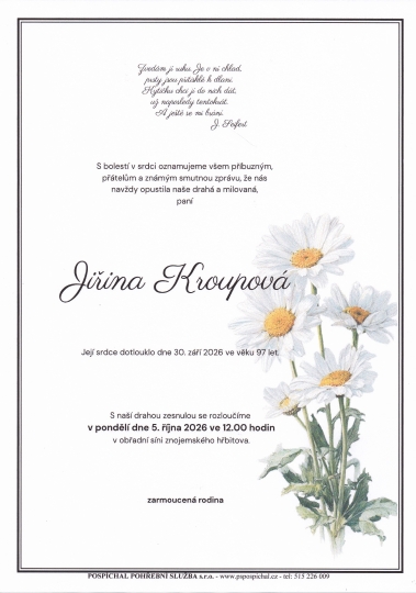 Jiřina Kroupová