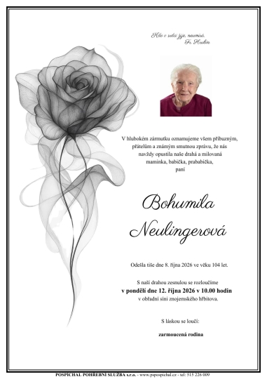 Bohumila Neulingerová